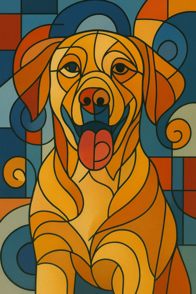 Abstract-Art-dog