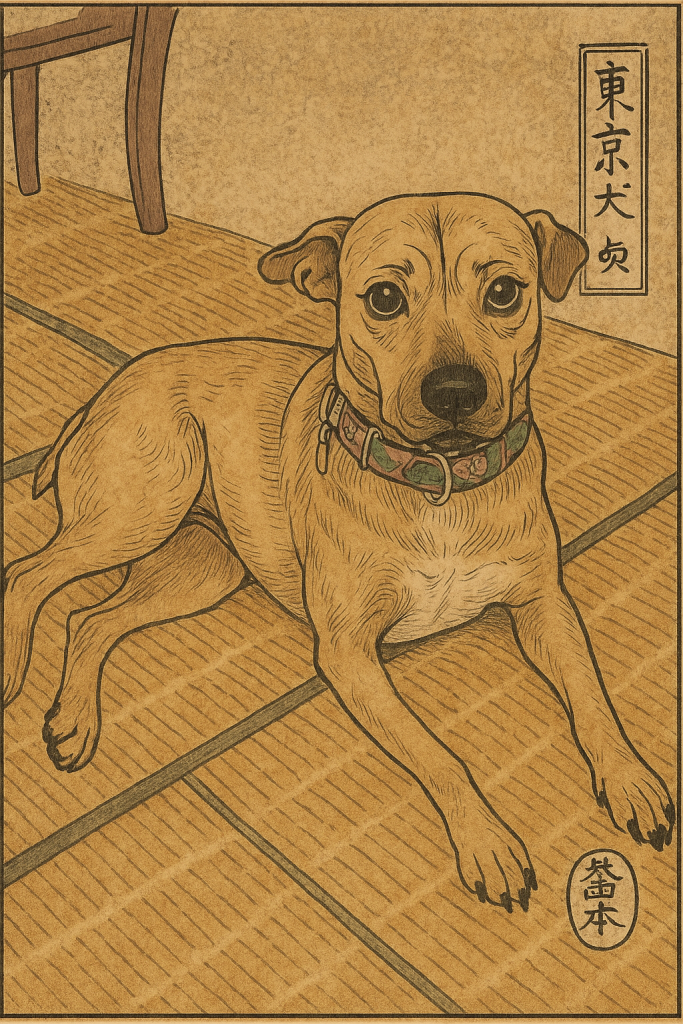 Japanese-Ukiyo-e-dog