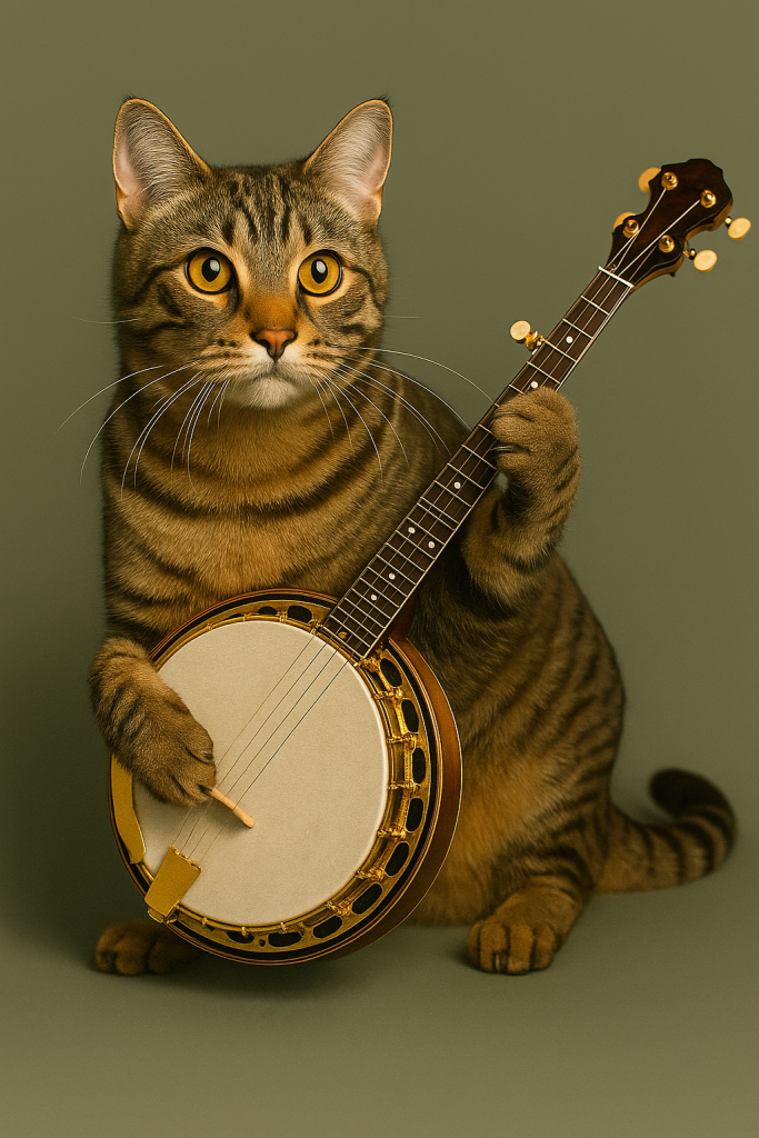 banjo-cat