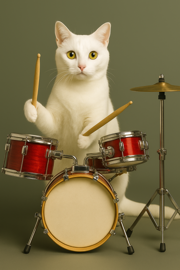 drums-cat