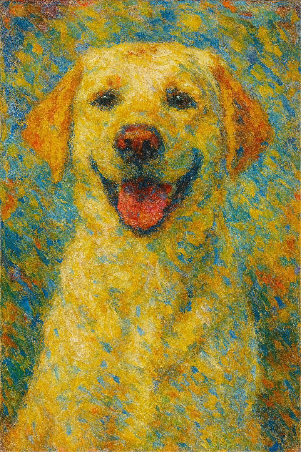 impressionism-dog