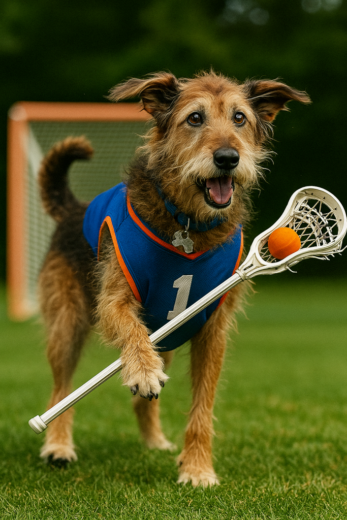 lacrosse-dog