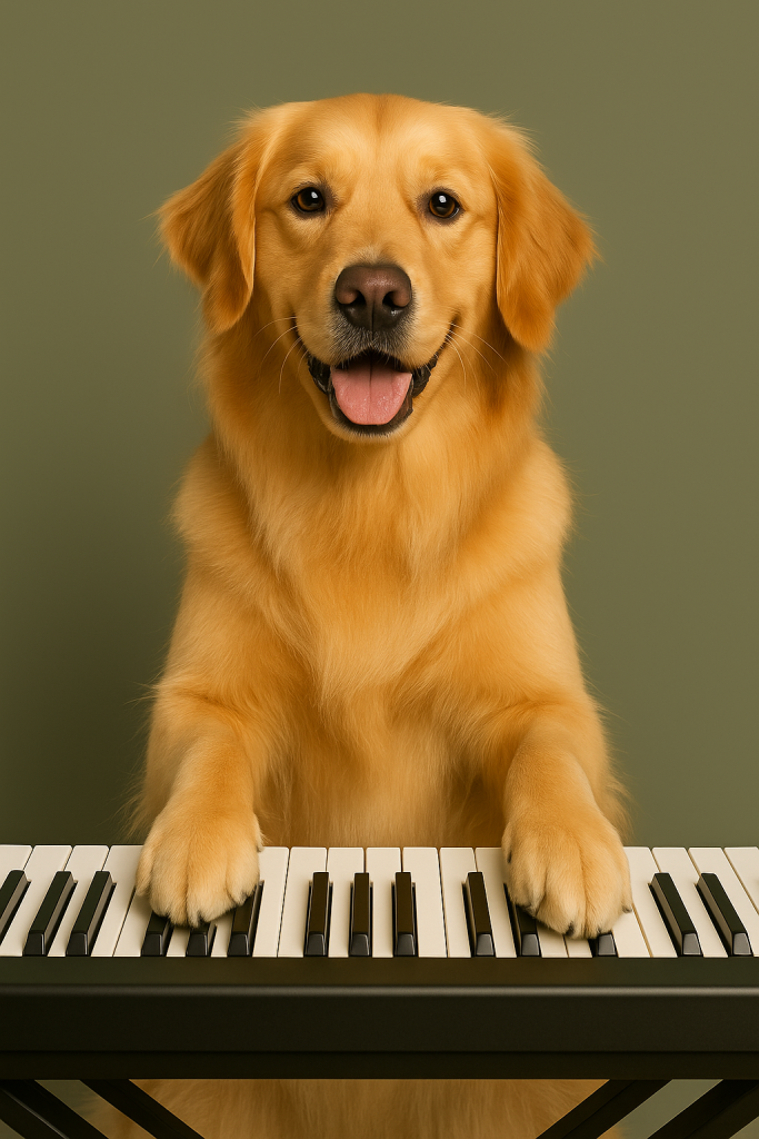 piano-keyboard-dog
