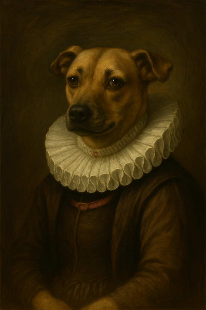 ruff-collar-dog