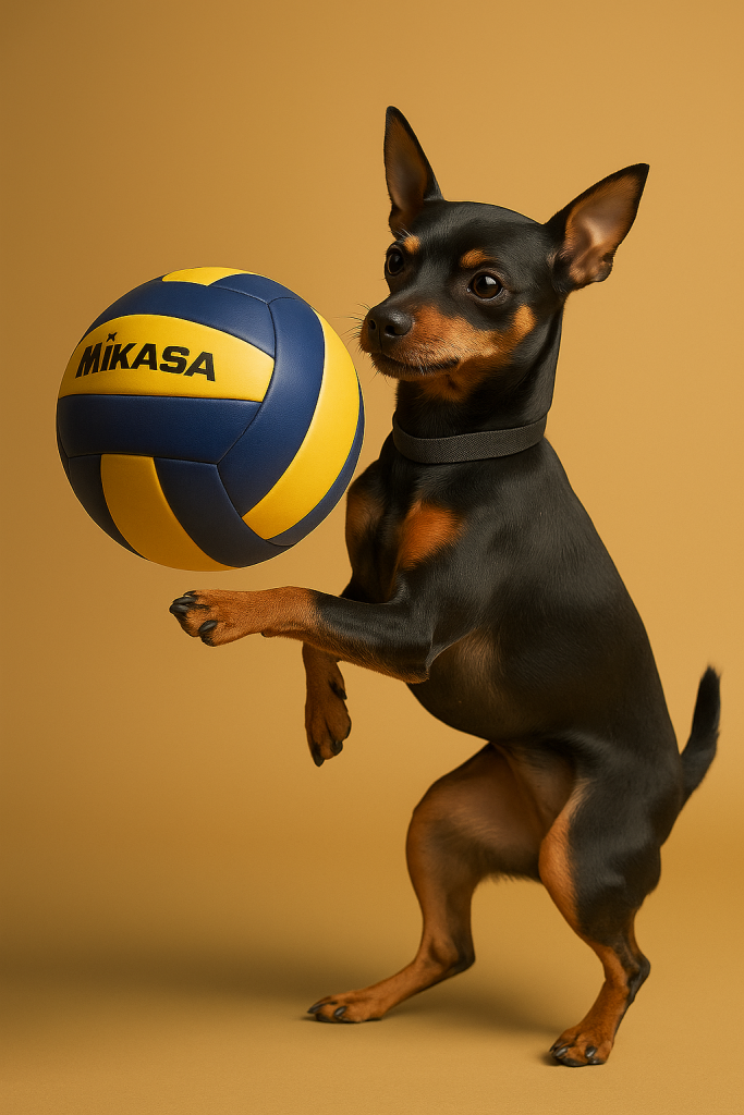 volleyball-dog
