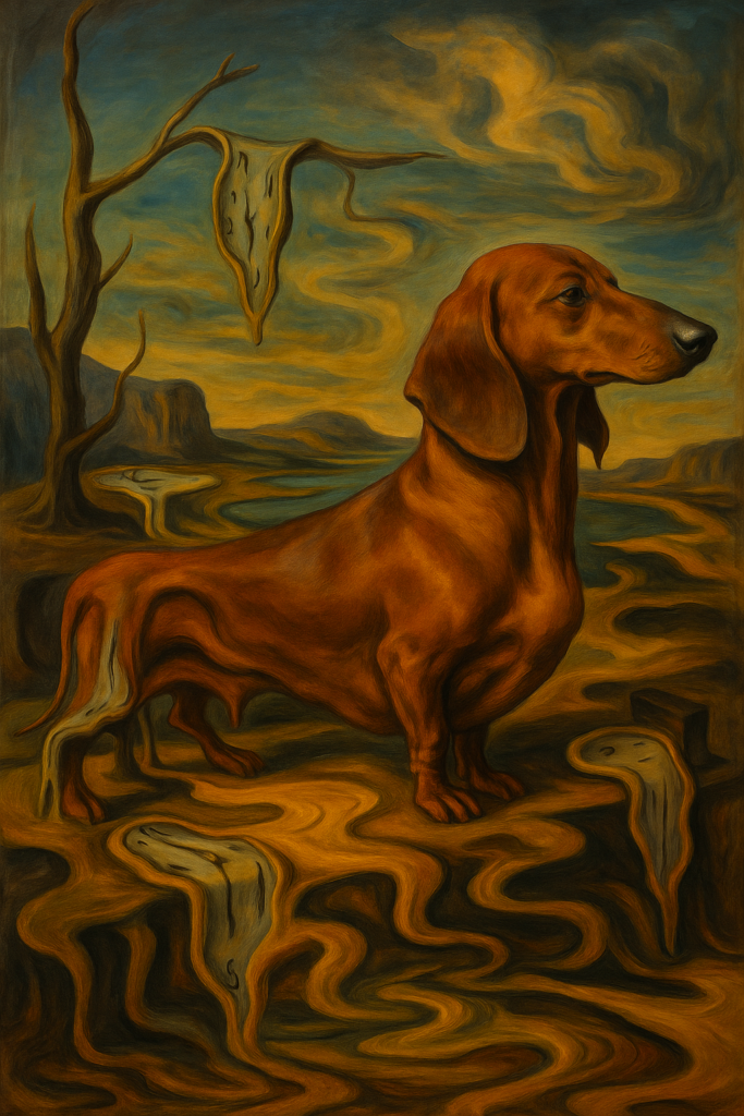 salvador-dali-daschund